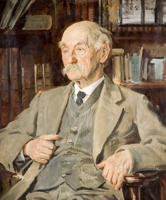 Portrait of Thomas Hardy 