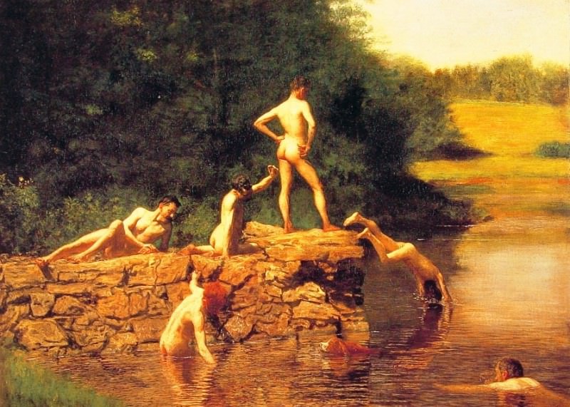 The Swimming Hole. Thomas Eakins