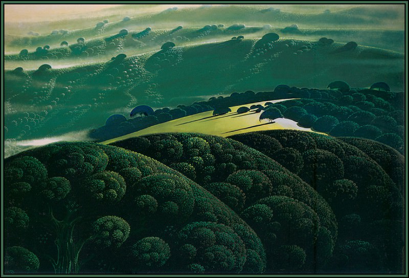 Morning Fog. Eyvind Earle