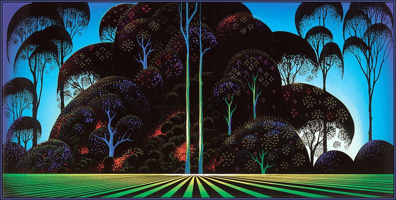 Forest Bouquet. Eyvind Earle