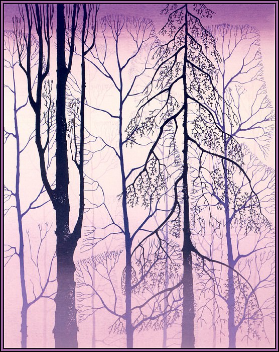 Winter Woods. Eyvind Earle