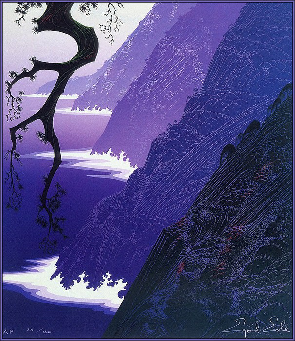 Purple Mist. Eyvind Earle
