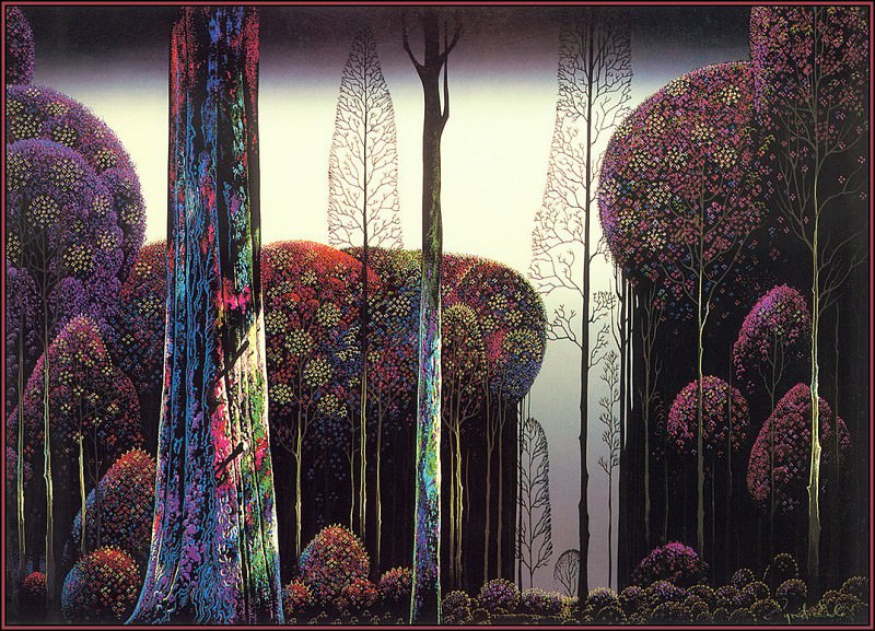 Gothic Forest. Eyvind Earle