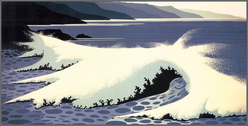The White Wave. Eyvind Earle