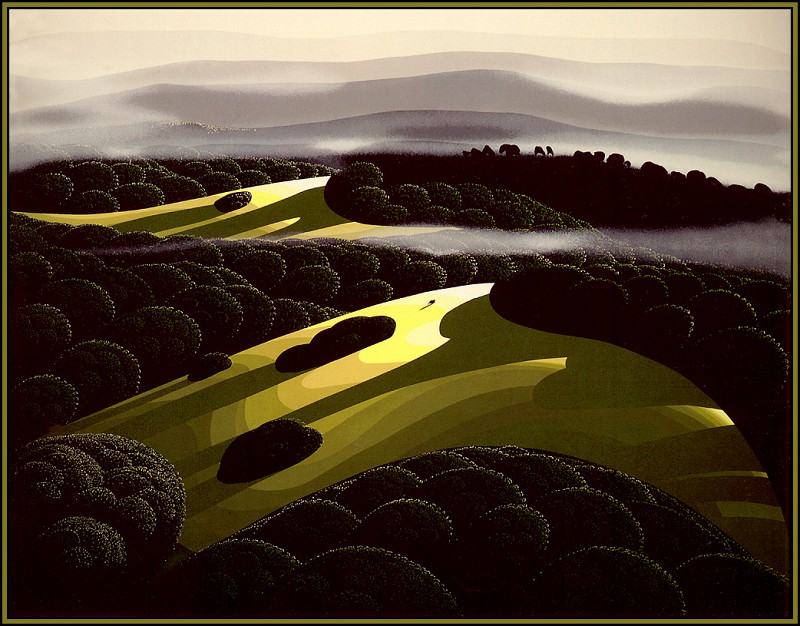 Of the Hills and Valleys. Eyvind Earle