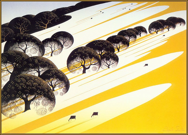 Cattle Country. Eyvind Earle