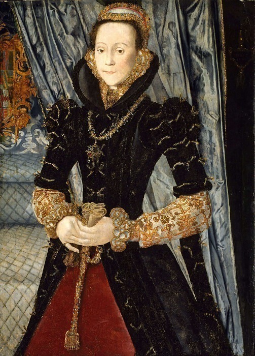 Portrait of a Lady of the Wentworth Family (Probably Jane Cheyne). Hans Eworth (Ewoutsz)