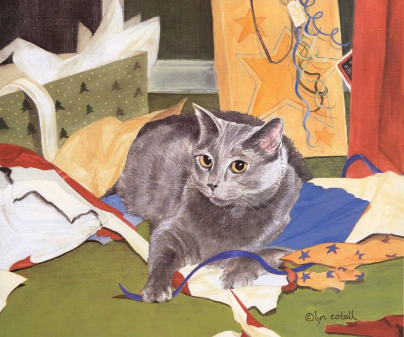Lyn Estall - Merry Cat Mess, De. Лин Эсталл
