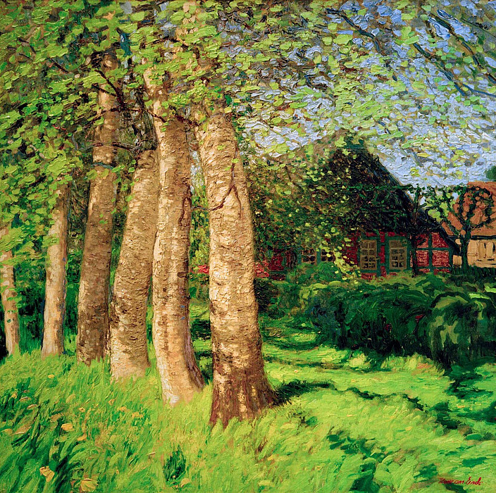 Весна в Ворпсведе. Ханс ам Энде