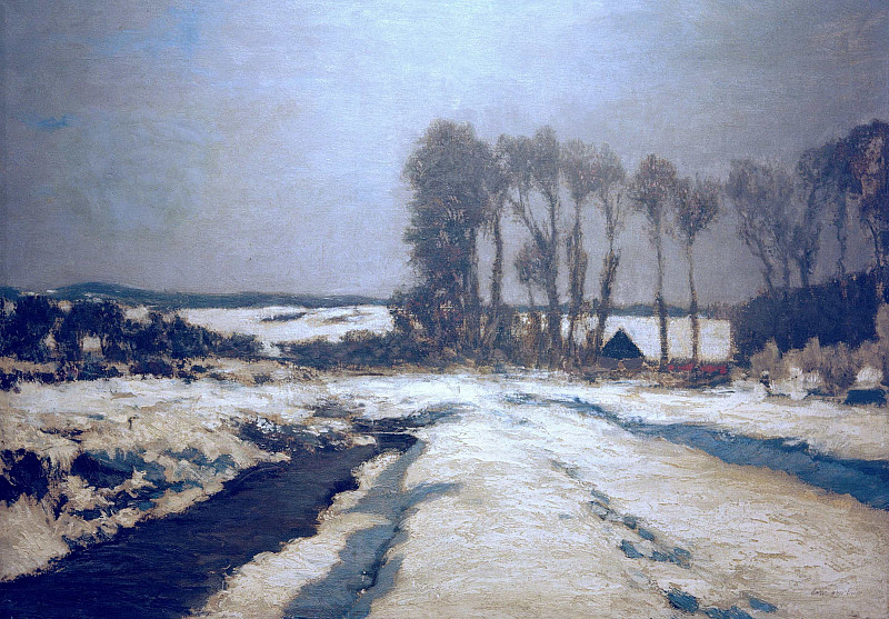 Заснеженная ферма. Ханс ам Энде