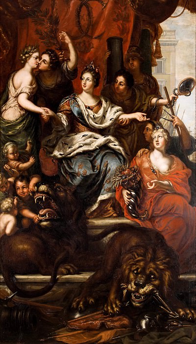 Allegory of King Charles XI’s peaceful