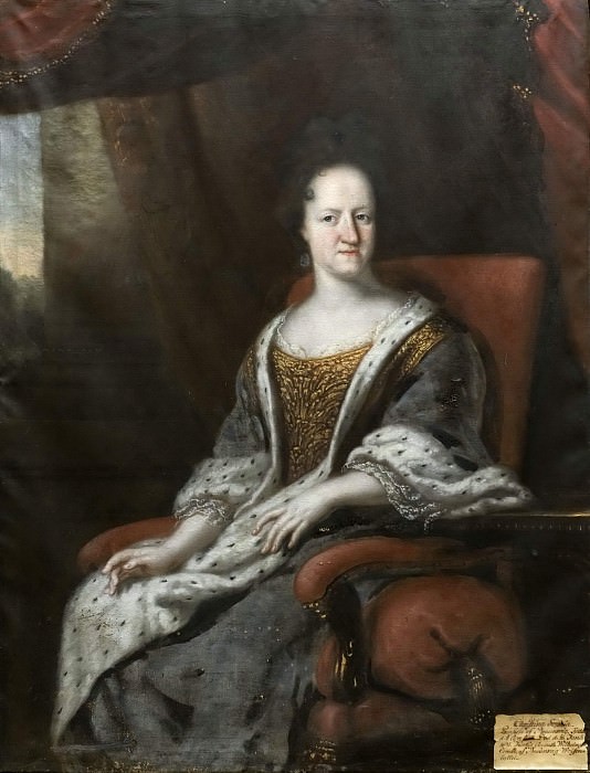 Fredrika Amalia (1649-1704), Princess of Denmark. David Klöcker Ehrenstråhl (After)