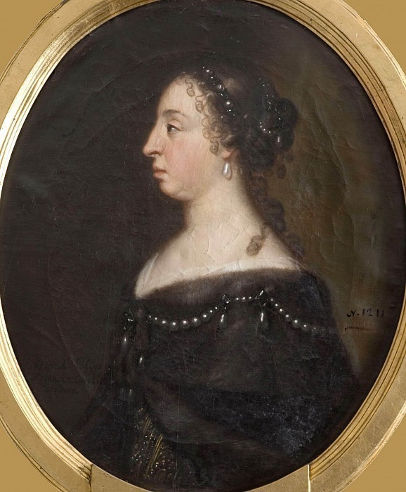Hedvig Eleonora (1636-1715), Princess of Holstein-Gottorp, Queen of Sweden. David Klöcker Ehrenstråhl (Attributed)