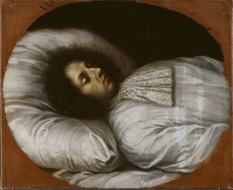 Karl XI on the deathbed