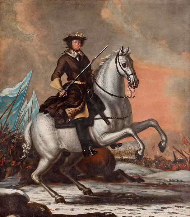 Карл XI (1655-1697), король Швеции. Давид Клёккер-Эренстраль (Приписывается)