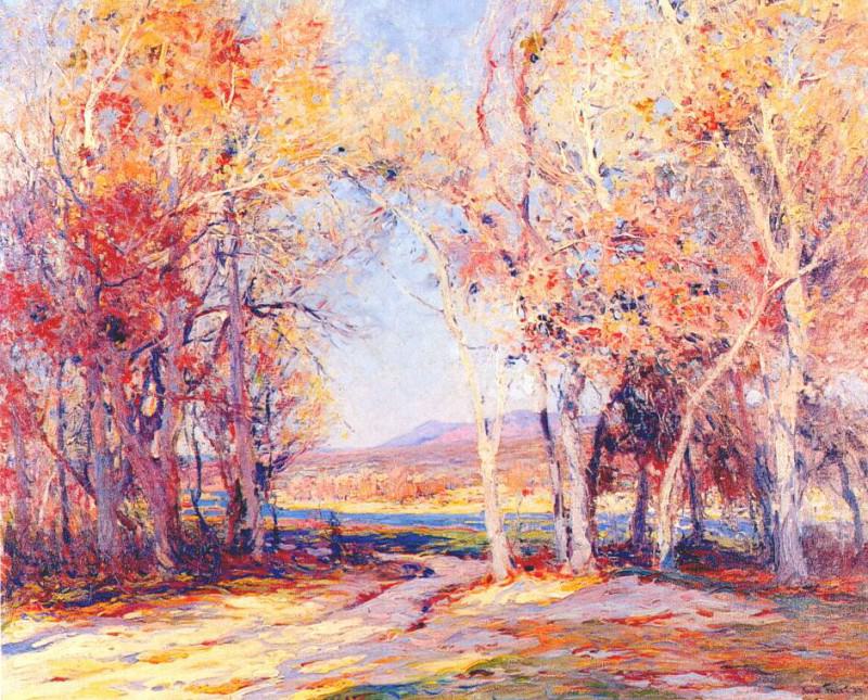 cottonwoods on the mojave river 1923. John Frost