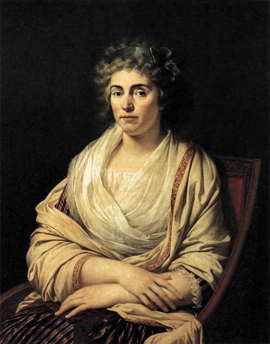 Портрет графини д Альбани. Франсуа-Ксавье Фабр