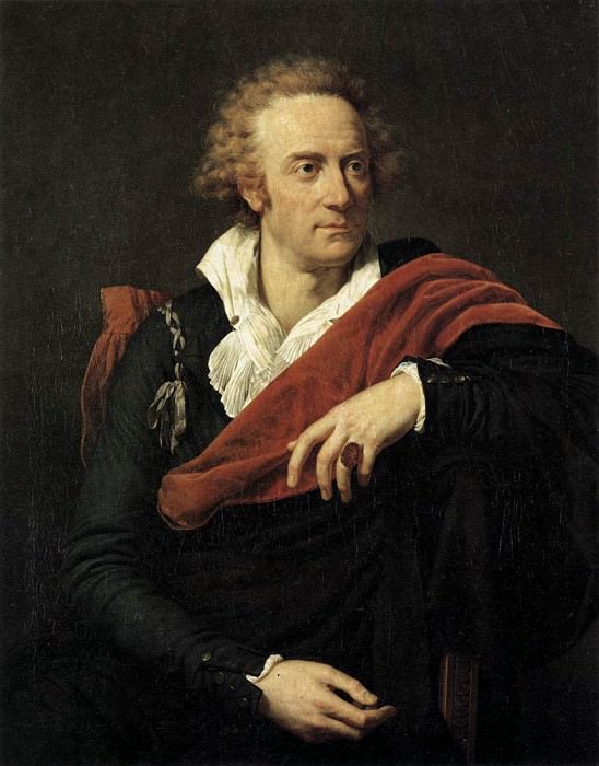 Portrait Of Vittorio Alfieri. Francois Xavier Fabre