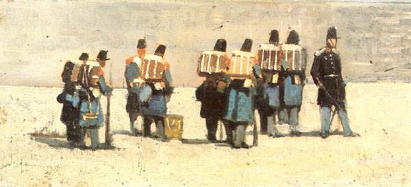 Soldati francesi del59 (1859) Collezione Privata. Giovanni Fattori