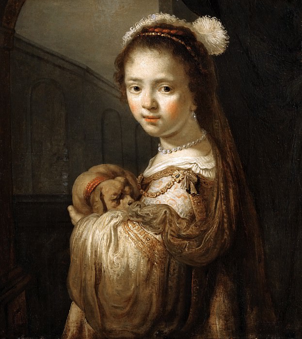 Picture of a Young Girl. Govert Teunisz Flinck