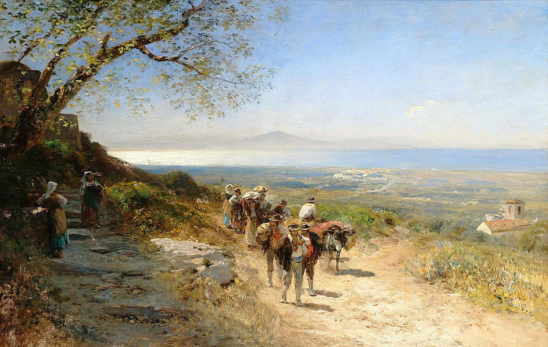 Homecoming of the Field Workers. Albert Flamm