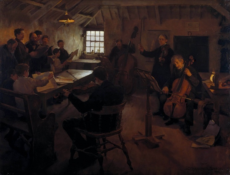 The Village Philharmonic. Stanhope Alexander Forbes