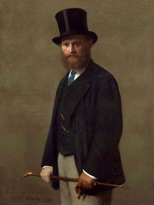 Édouard Manet. Ignace-Henri-Jean-Theodore Fantin-Latour