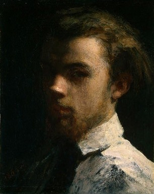 Self Portrait 1858. Ignace-Henri-Jean-Theodore Fantin-Latour