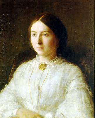 Ritratto di Ruth Edwards 1861 1864. Ignace-Henri-Jean-Theodore Fantin-Latour