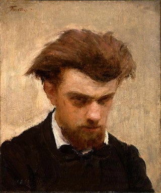 Self Portrait. Ignace-Henri-Jean-Theodore Fantin-Latour