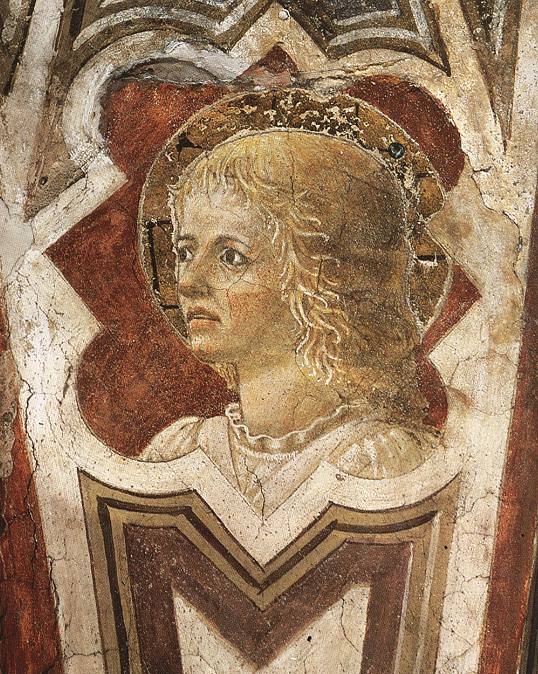 angel. Piero della Francesca