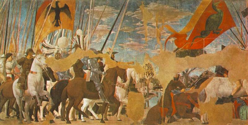 Битва императора Константина с Максенцием. Пьеро делла Франческа