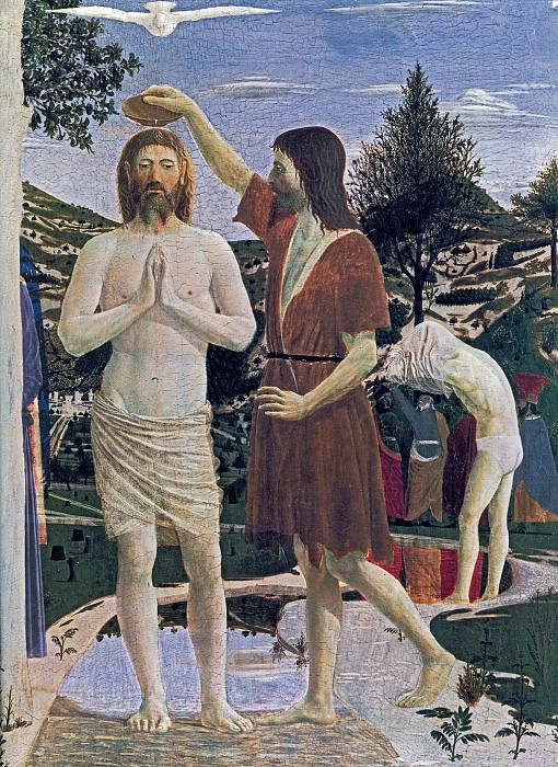 Крещение Христа. Пьеро делла Франческа