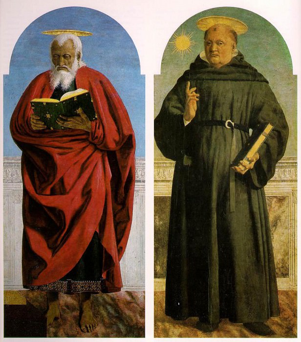 Polyptych Of Saint Augustine. Piero della Francesca