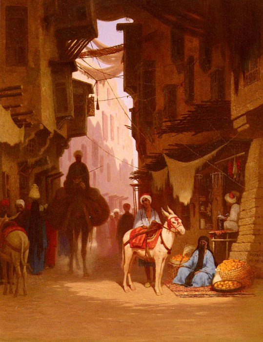 The Souk. Charles Theodore Frere