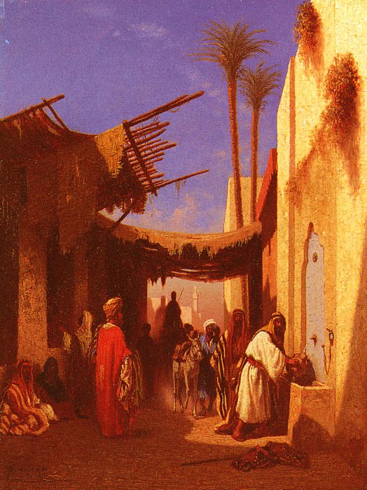 Street In Damascus Part 1. Charles Theodore Frere
