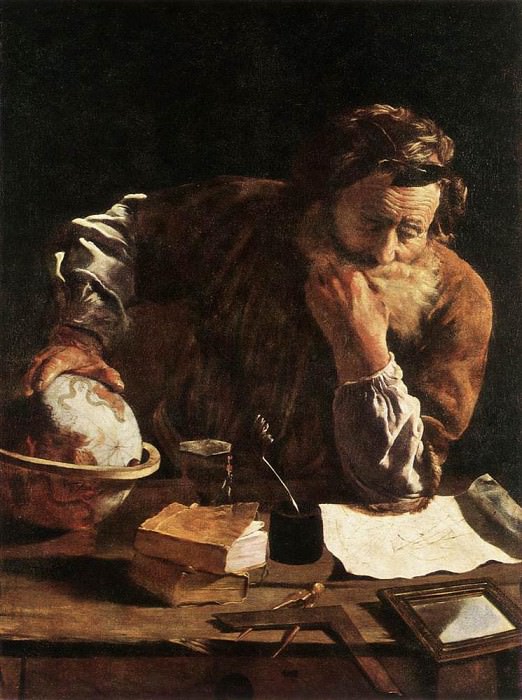 Portrait Of A Scholar. Domenico Fetti
