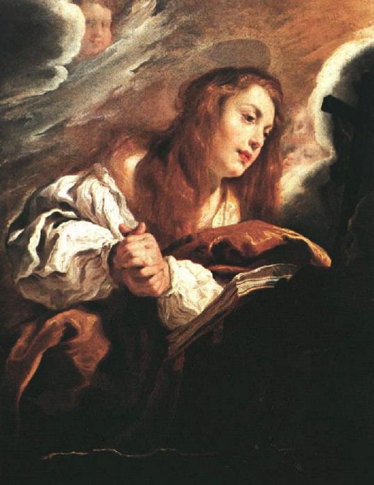 Saint Mary Magdalene Penitent. Domenico Fetti