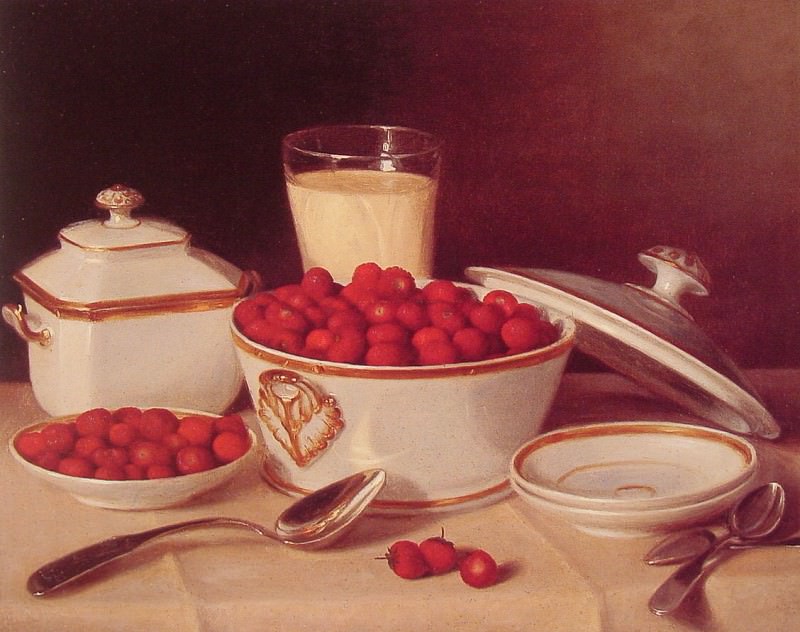Strawberries and Cream. John F Francis