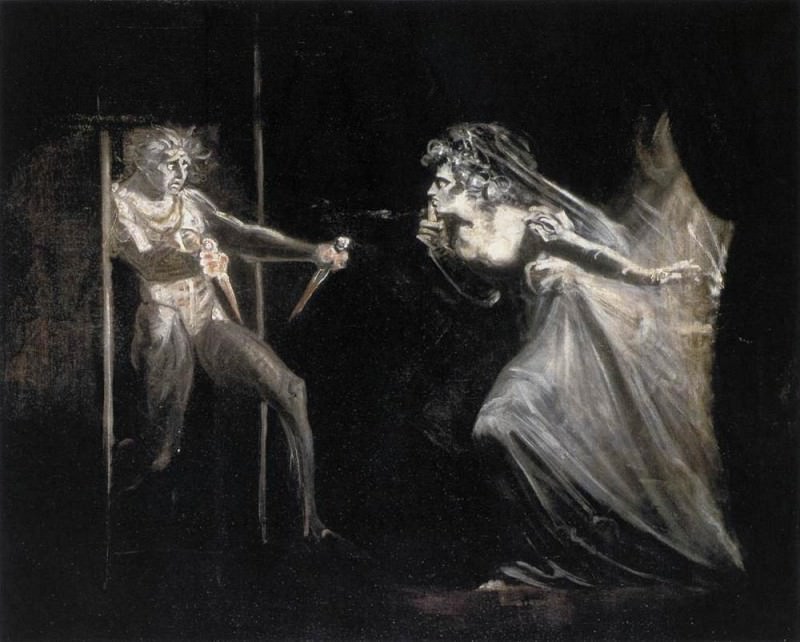 Lady Macbeth With The Daggers. Henry (Fussli Fuseli
