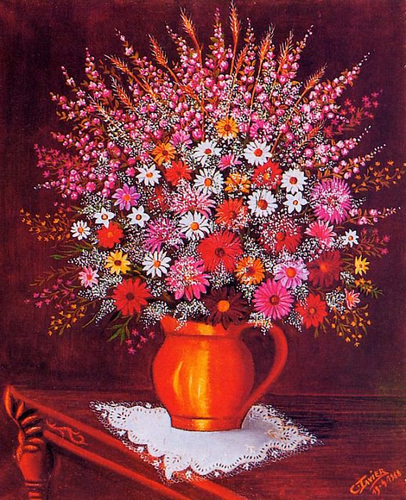 Cecile Favier - Bouquet of Flowers, De. Сесиль Фавье