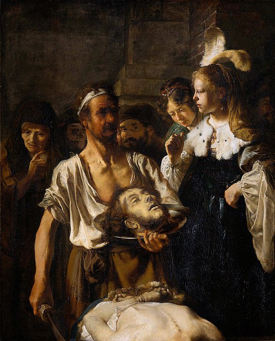 John the baptists beheading. Carel Fabritius