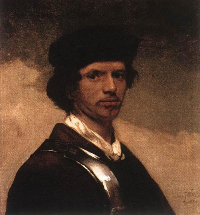 Self Portrait 1654. Carel Fabritius