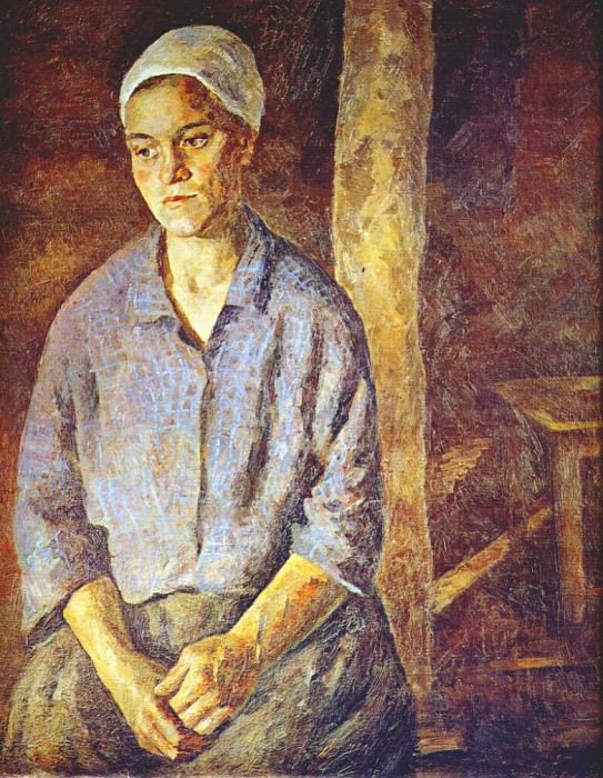 Рабочая женщина, 1920. Роберт Рафаилович Фальк