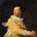 Анн-Франсуа д’Аркур, герцог Беврон, в образе персонажа итальянской комедии, Жан Оноре Фрагонар