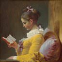 Читающая молодая девушка, Жан Оноре Фрагонар