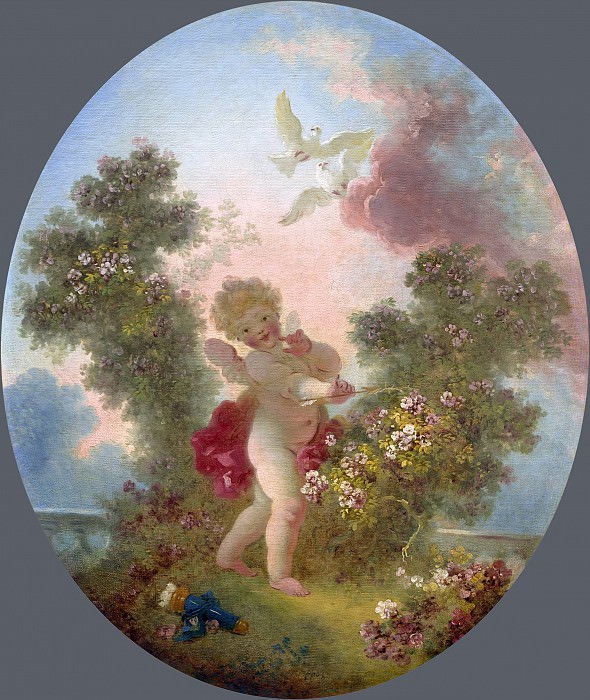 Жан Оноре Фрагонар - Страж любви. Национальная галерея искусств (Вашингтон)