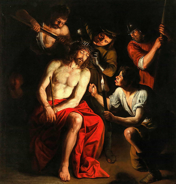 The Mocking of Christ. Domenico Fiasella