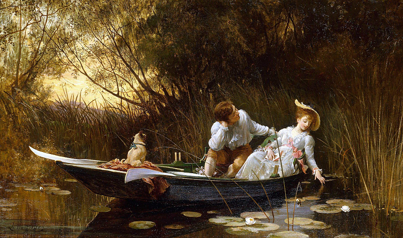 Simpletons - The Sweet River. Luke Fildes