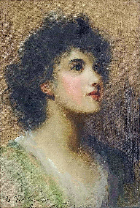 A Reverie. Luke Fildes